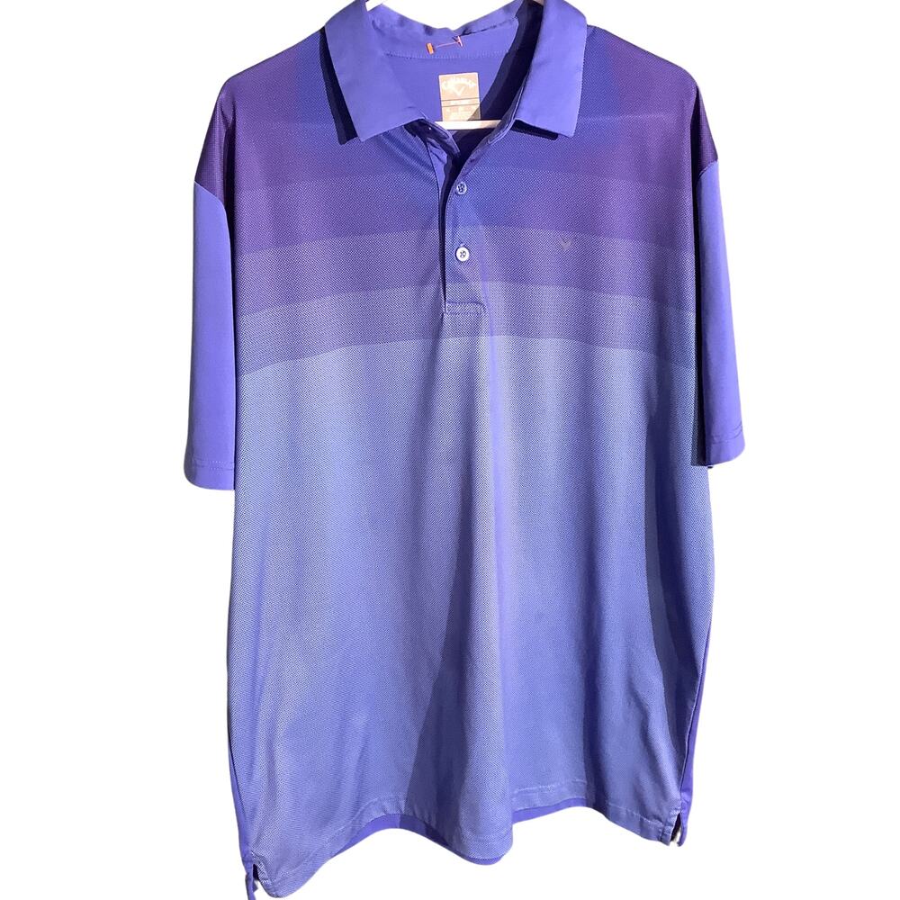 Callaway Blue Golf Polo Men’s XL Opti-Dri — Performance, Athletic, Casual